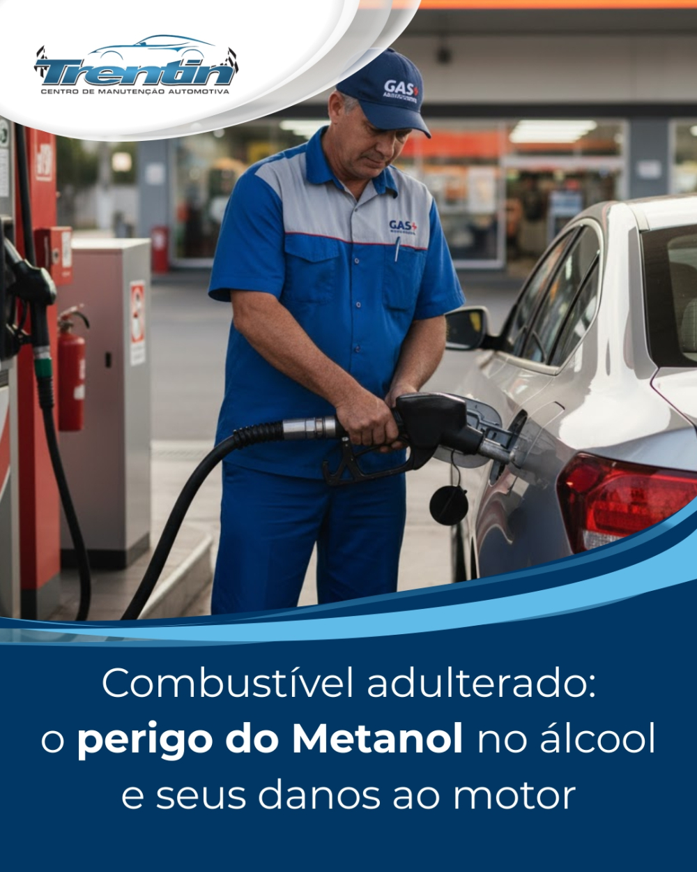 Combustível adulterado: o perigo do metanol no álcool e seus danos ao motor