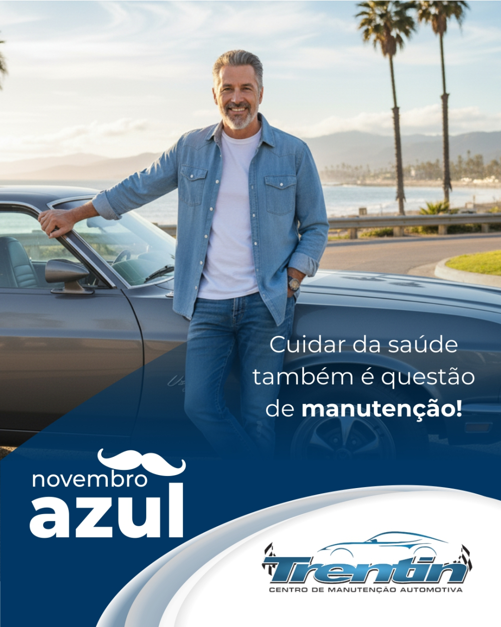 Novembro Azul: cuidar da saúde também é questão de manutenção
