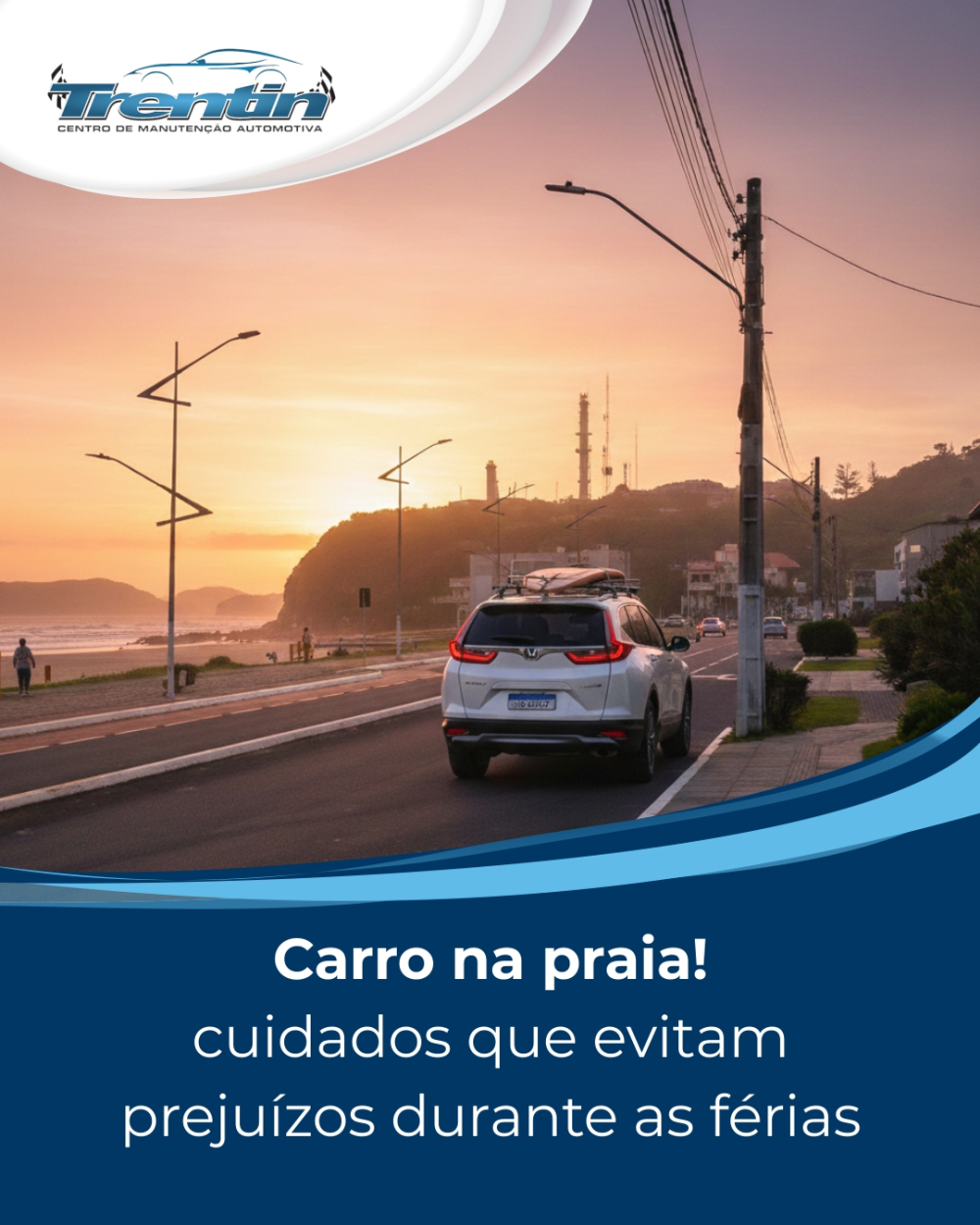 Carro na praia: os cuidados que evitam prejuízos durante as férias