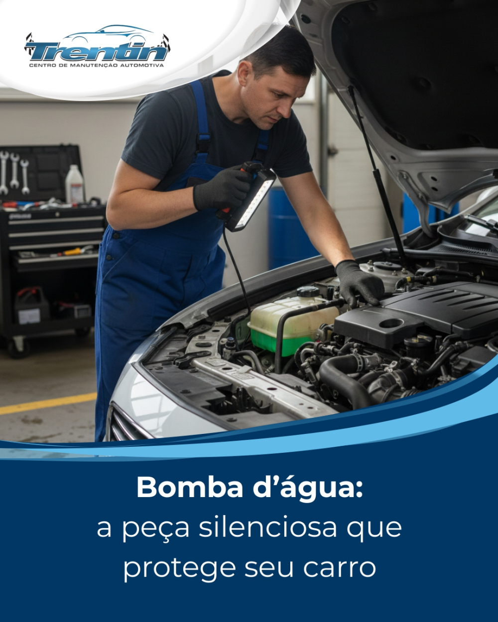 Bomba d’água do motor: a peça silenciosa que protege seu carro de danos graves