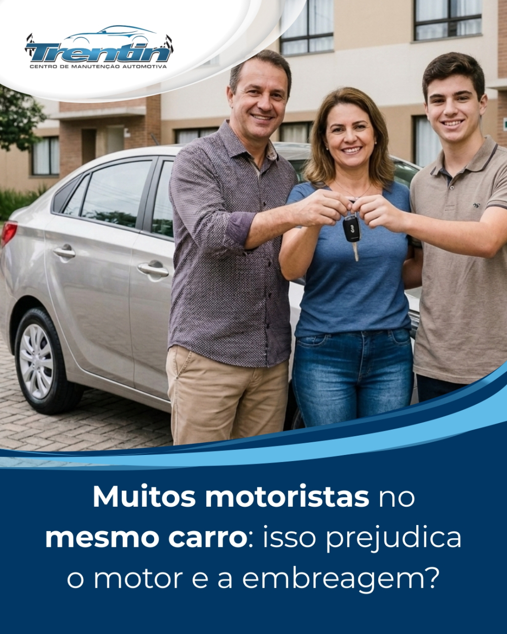 Muitos motoristas no mesmo carro: isso prejudica o motor e a embreagem?