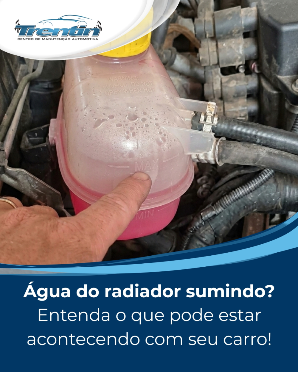 Água do radiador sumindo? Entenda o que pode estar acontecendo com seu carro