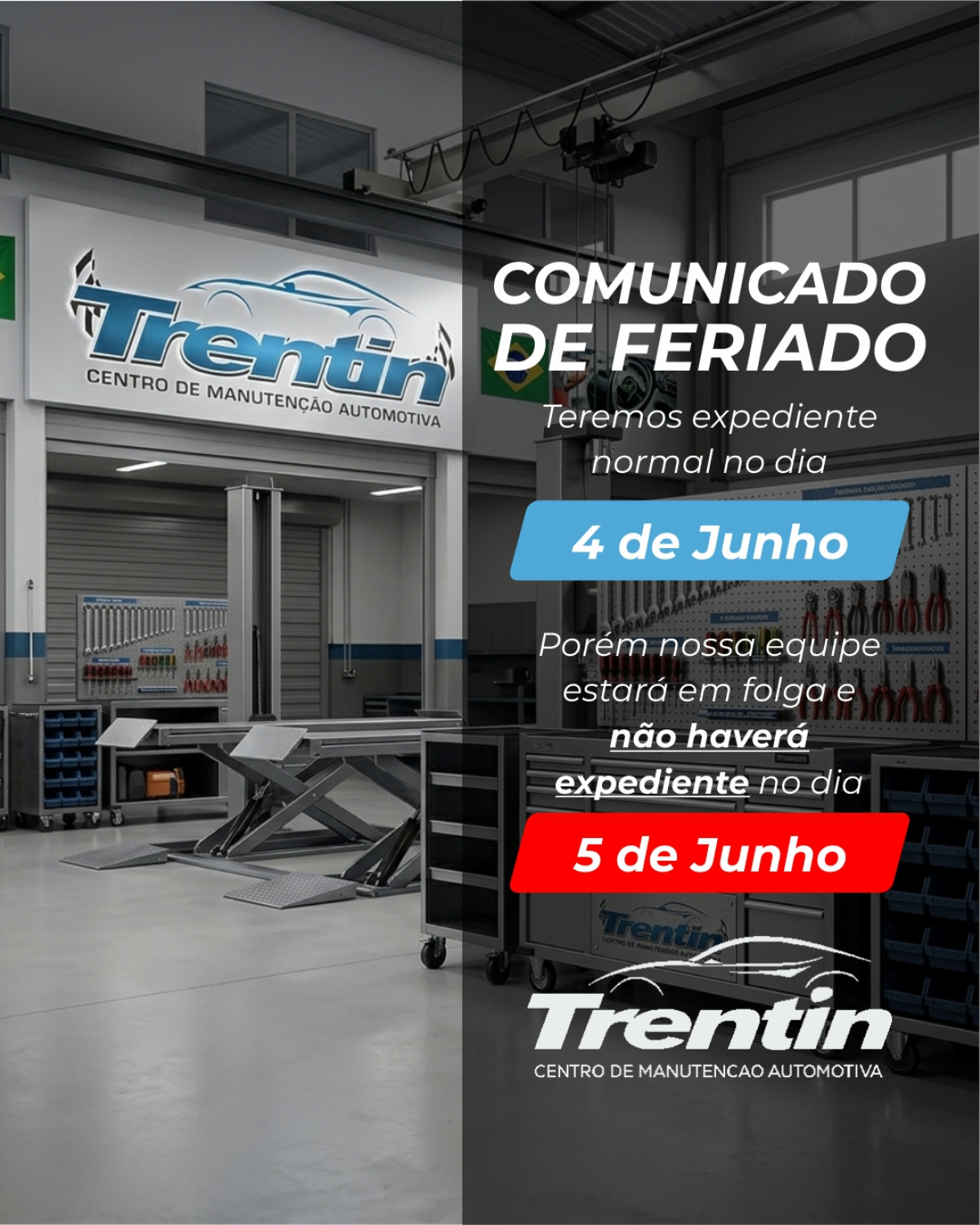 Comunicado de Feriado