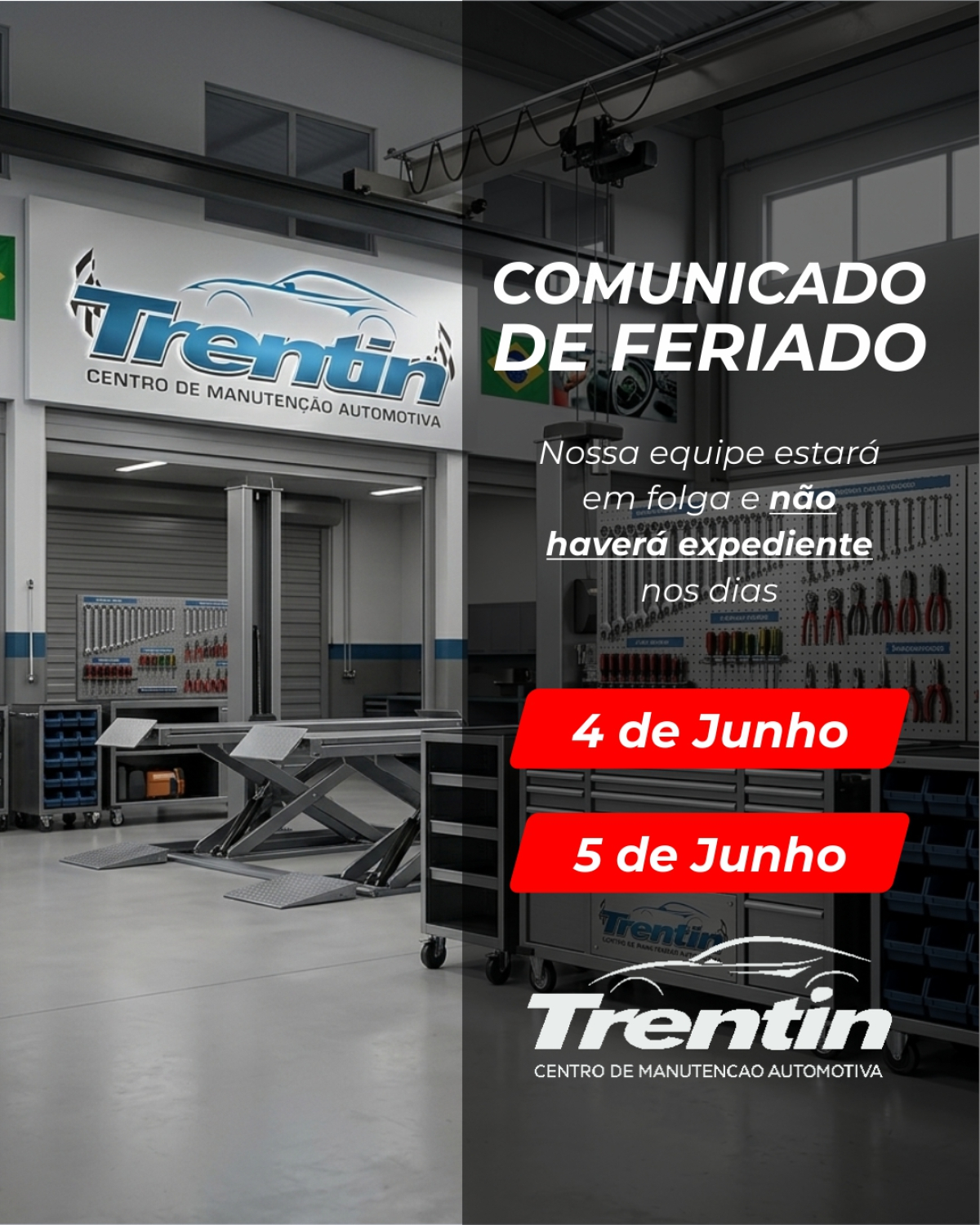 Comunicado de Feriado