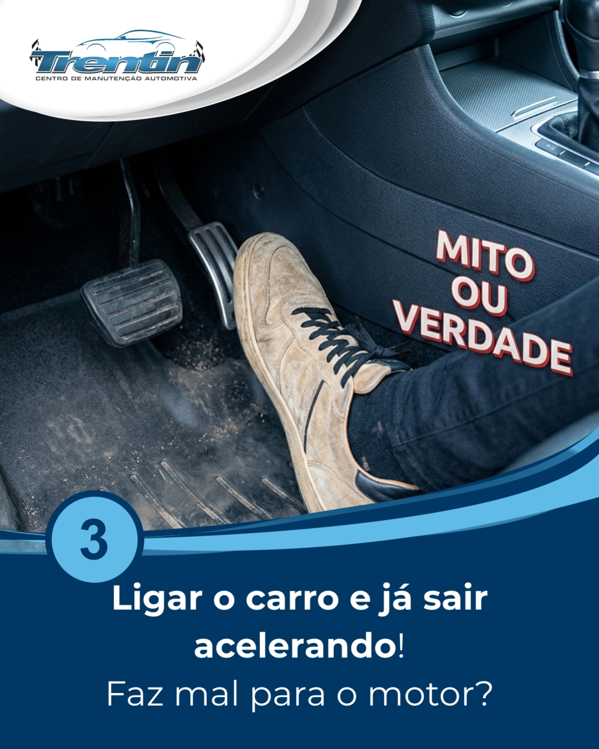 Mito ou Verdade: ligar o carro e já sair acelerando faz mal para o motor?