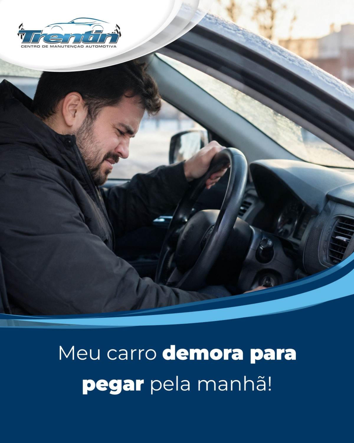 Meu carro demora para pegar pela manhã