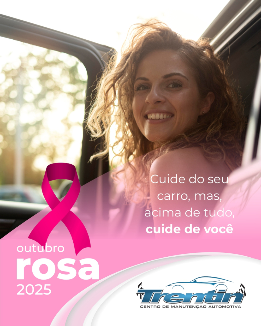Outubro Rosa e a importância da prevenção também no volante